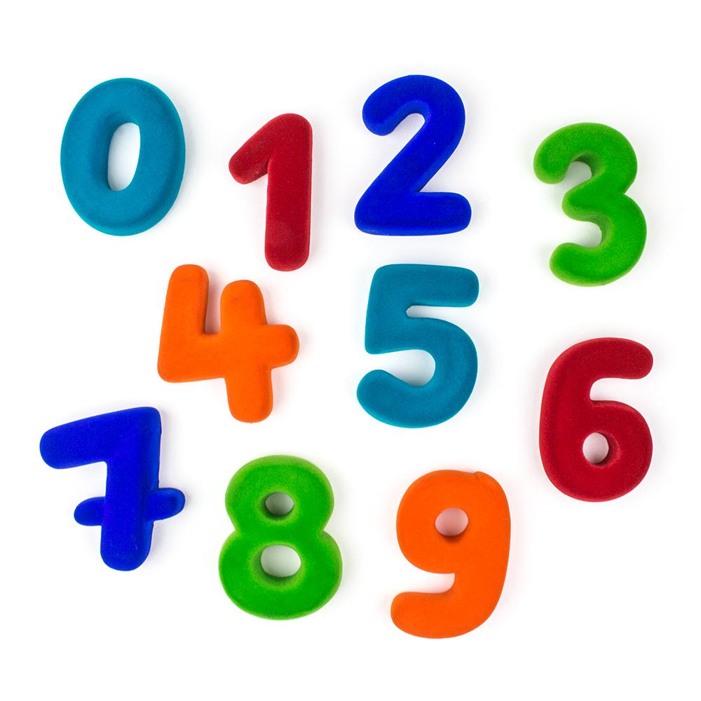 Rubbabu Numerals (Magnetic) 4" Alphabet Set 
