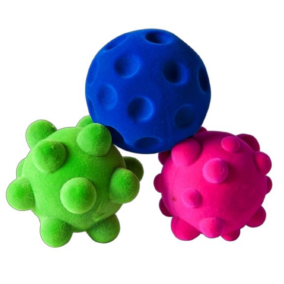 Rubbabu® Textured Stress Balls, Assorted Colors, 2.5 - Age 2 Years + –  rubbabutoys