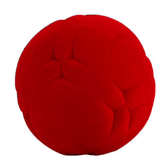Rubbabu® Whacky Ball Assortment 4" Red Ball with Holes